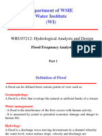 Flood Frequency Analysis 1