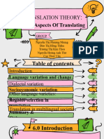 Translation Theory Presentation Group 5