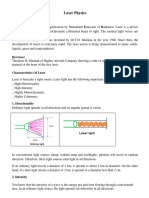 LaserPhysics Notes LMR