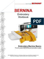 MyBERNINA 1 Embroidery Workbook 111513