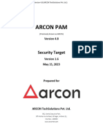 ARCON PAM Security Target 1.6