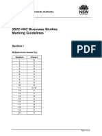 2022 HSC Business Studies MG