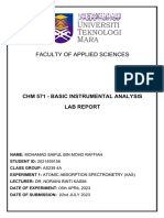 Lab Report AAS