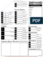 Dolmenwood Unofficial Fan Made Character Sheet JSP 2.0 1