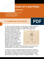 Evolution of Lighting