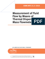 ASME MFC 21 2-2010 Measurement o