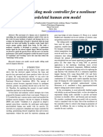 Exponential Sliding Mode Controller For A Nonlinear Musculoskeletal Human Arm Model