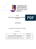 Mini Project C++ UITM 