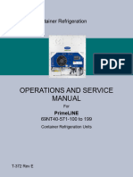 Operations and Service Manual: Container Refrigeration