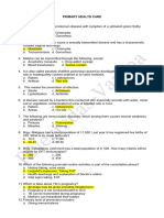 Set B PHC Answer