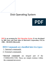 Disk Operating System