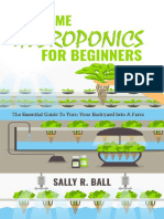 DIY Home Hydroponics For Beginners - The Essential Guide To Turn Your Backyard Into A Farm