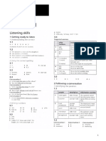 NEW Listening 5.5 Answer Keys