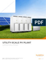 Utility-Scale PV Power Plant System Solutions