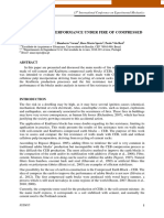 Evaluation of Performance Under Fire of Compressed Earth Blocks