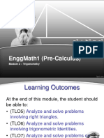 EnggMath1 Module 2 - Trigonometry Slides Draft As of 08312020