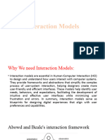 Interaction Models