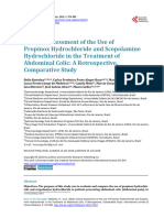 Clinical Assessment of The Use of Propinox Hydroch