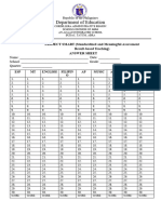 Grade 1-3 Answersheet