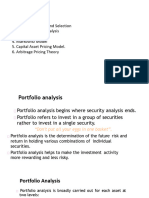 Unit-2 Portfolio Analysis &selection