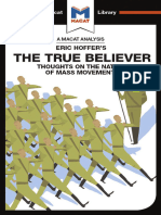 Hoffer, Eric - An Analysis of Eric Hoffer's The True Believer - Thoughts On The Nature of Mass Movements (2017) Jonah S. Rubin