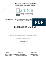 DBMS Lab Manual