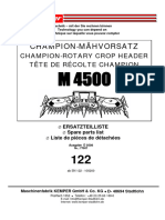 Champion-Mähvorsatz: Champion-Rotary Crop Header Tête de Récolte Champion