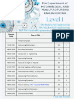 BSC Progromme Courses