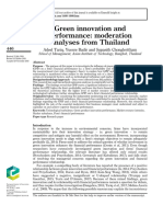 Green Innovation and Performance