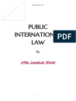 Public International Law