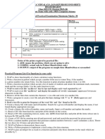 Practical For Class XII A 2023-2024