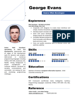 CV Template 0004