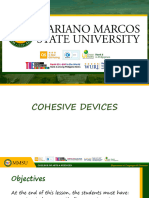 Cohesive Devices