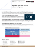 Open Networking Meets Open So Ware For Data Center Deployments