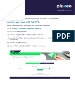 Activation Process Y Kyc - Benefit and Reward Card