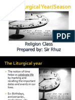 The Liturgical Calendar