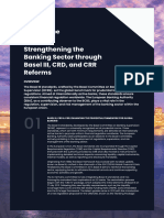 Strengthening The Banking Sector Through Basel III, CRD, and CRR Reforms