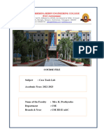 Case Tools Lab Course File