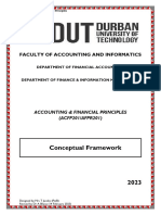 2023 Conceptual Framework