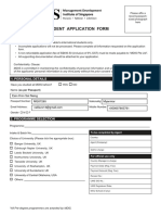 INTERNATIONAL STUDENT APPLICATION FORM (Nov 2023)