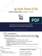 3 - Chapter 3 Part II - CSS