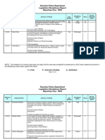 2023 Legislative Report Release To Legislature