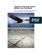 American System of Criminal Justice 16th Edition Cole Test Bank Full Chapter PDF