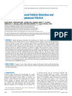 Improved Vision-Based Vehicle Detection and Classification by Optimized YOLOv4