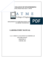 DAA Lab Manual