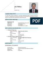 CV (Technical) Experienced 2 