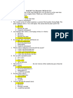 Gas Dynamics MCQs