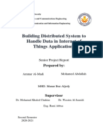 Building Distributed System To Handle Data in Internet of Things