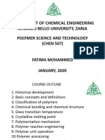 Polymer Science and Technology 2