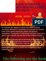 Apply Basic Response Procedures During A Fire Incident - 083118